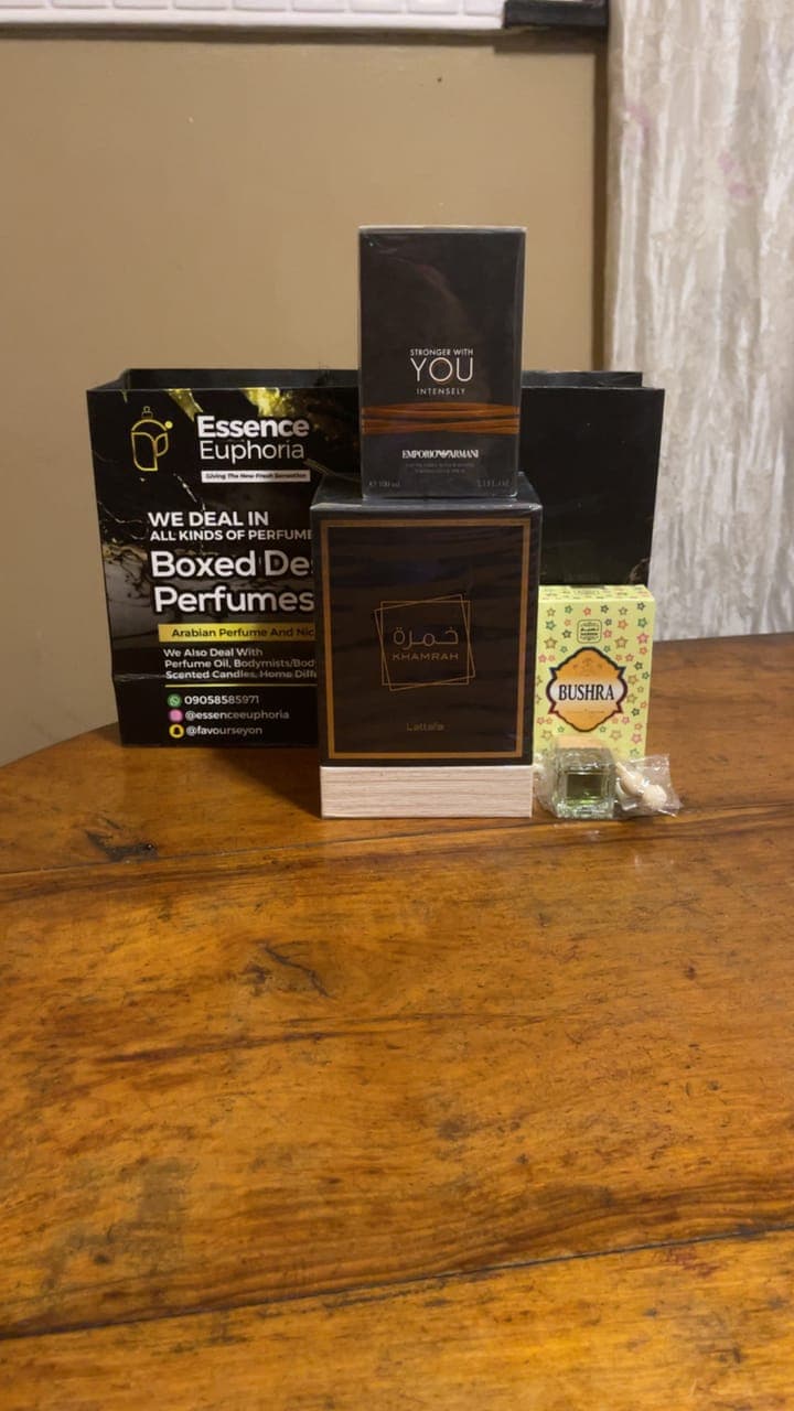 Unisex perfume combo