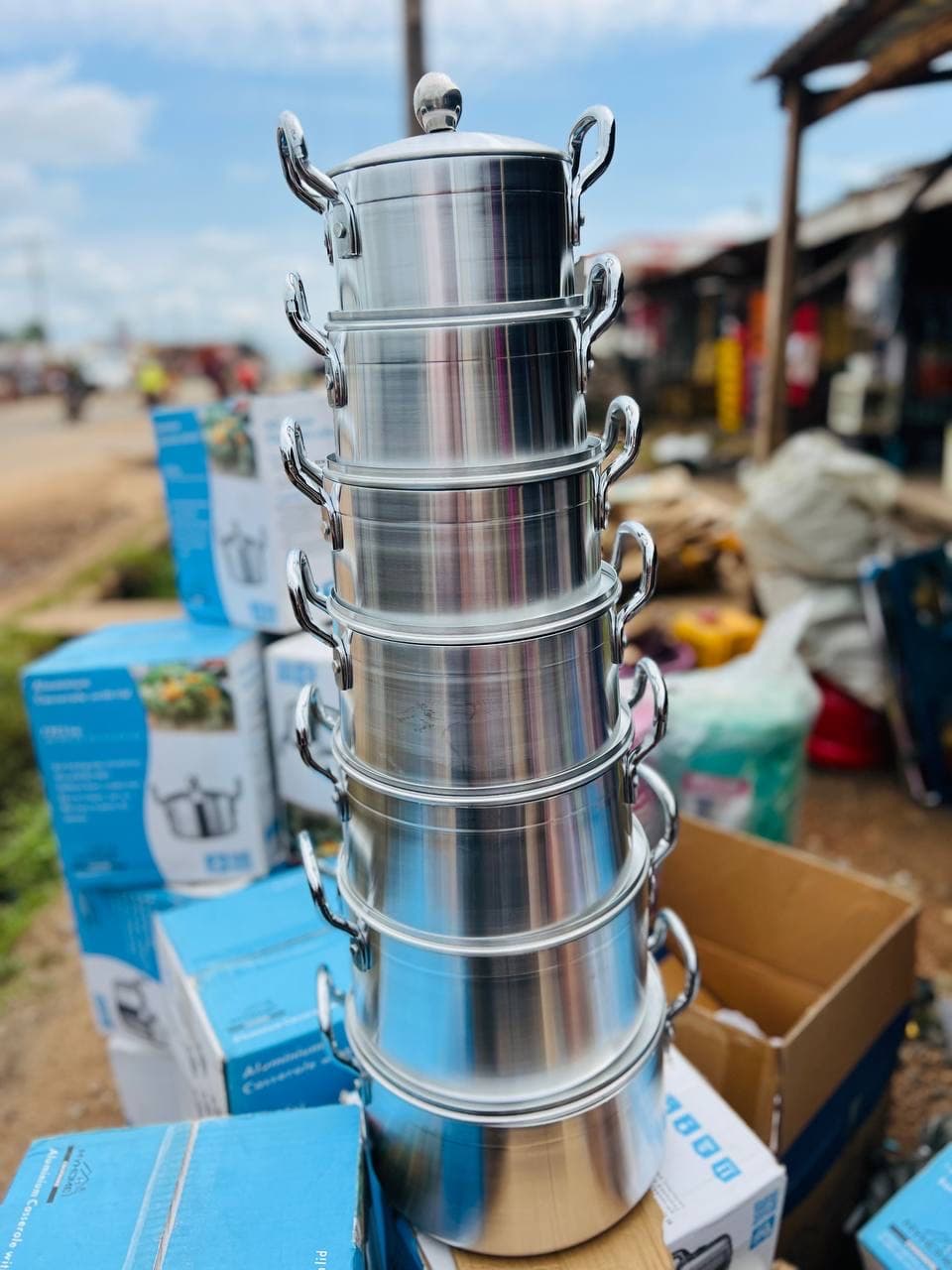 STAINLESS STEEL POT