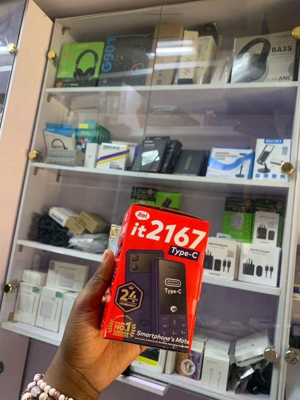 Itel button phone