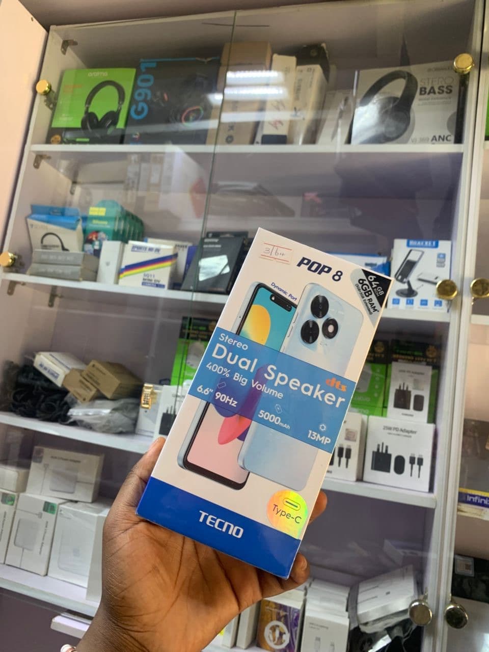 Tecno Pop 8