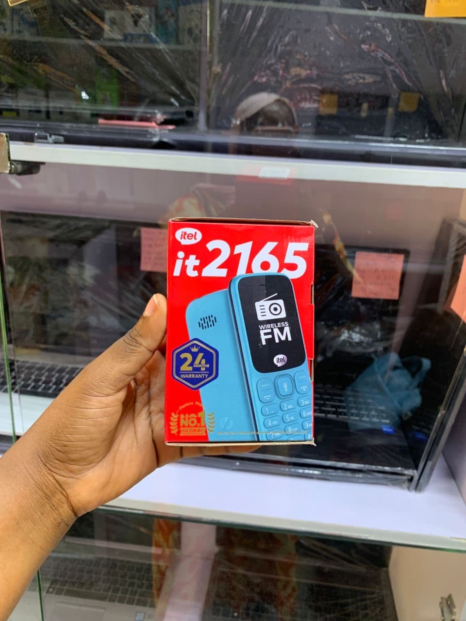 Button phone